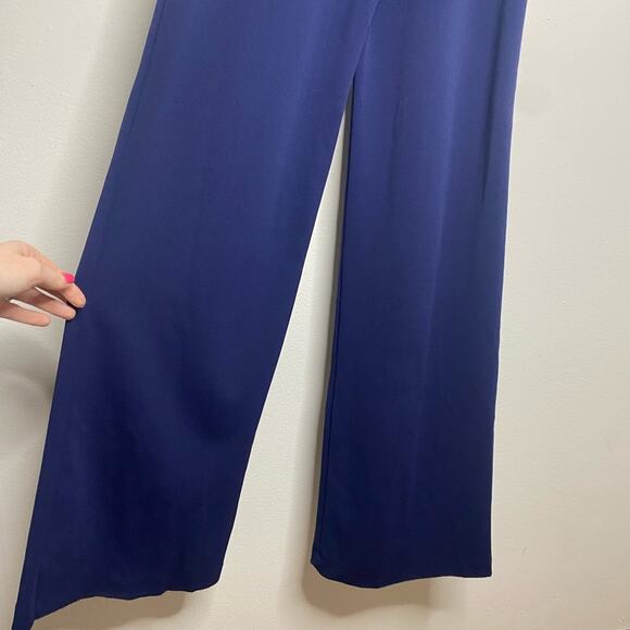 Lulus Power of Love Navy Blue Strapless Jumpsuit - Size Small - Picture 10 of 16